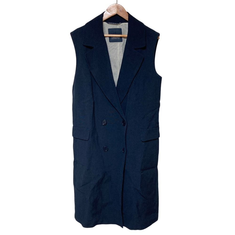SPORTMAX スポーツマックス ベスト S 紺 【古着】【中古】【送料無料】 SPORTMAX スポーツマックス ベスト S 紺 【古着】【中古】【送料無料