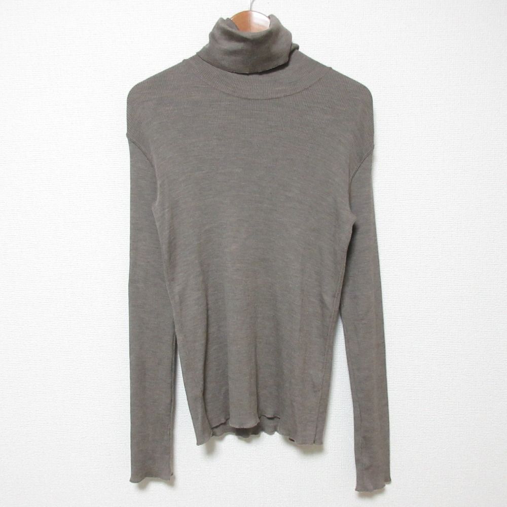 美品 Deuxieme Classe ドゥーズィエムクラス rib タートル ニット