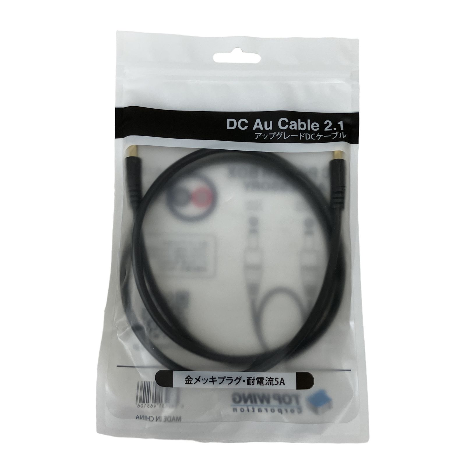 TOPWING DC ケーブル 2.1 DCパワーケーブル トップウイング オーディオ用 未使用 O11213561