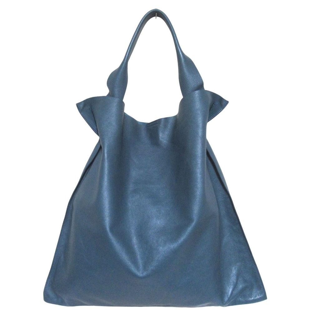 JIL SANDER ジルサンダー ショルダーバッグ  青 【古着】【中古】【送料無料】 JIL SANDER - JIL SANDER ジルサンダー ショルダーバッグ 青 【古着