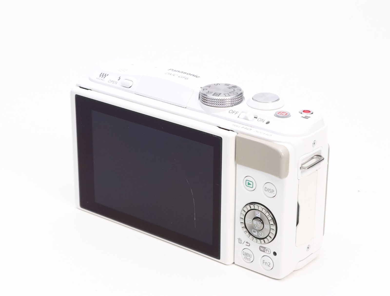 AA- (極上品) Panasonic パナソニック LUMIX DMC-GF6 ボディ ホワイト 