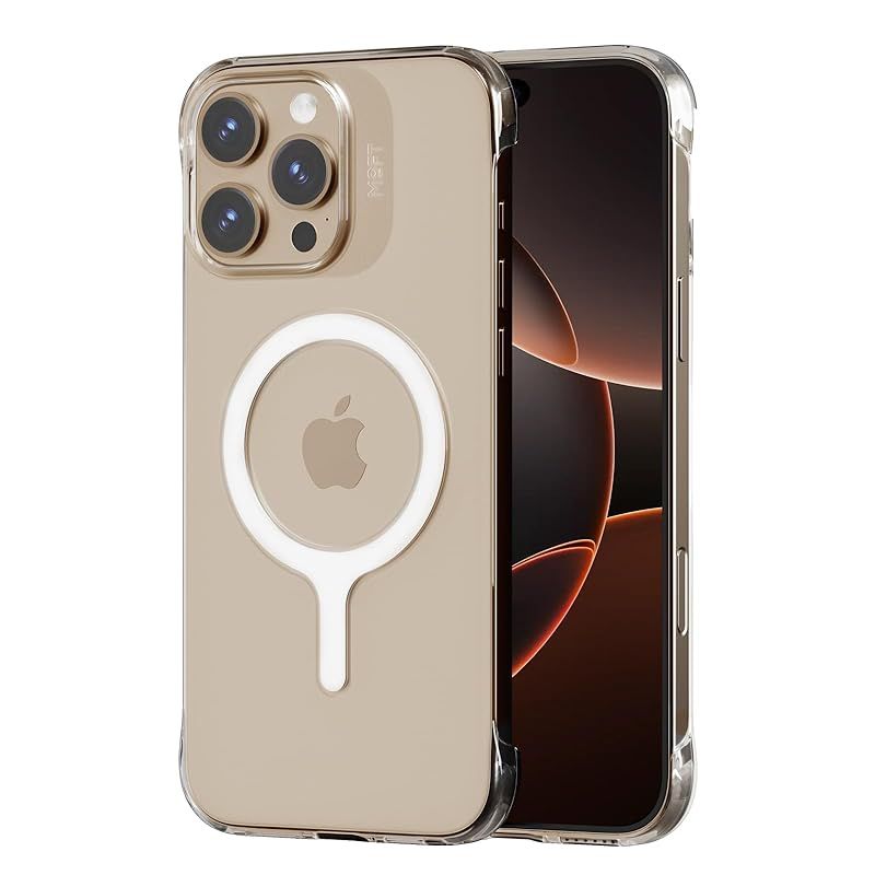 【新品】 MOFT 【公式直営店】iPhone 16 Pro 用 ケース クリア 黄ばみなし【超薄型 軽量】magsafe対応 マグネット搭載 耐衝撃 落下防止 いphone16pro ケース アイフォン16pro対応 スマホケース カバー 米軍MIL規格 ワ