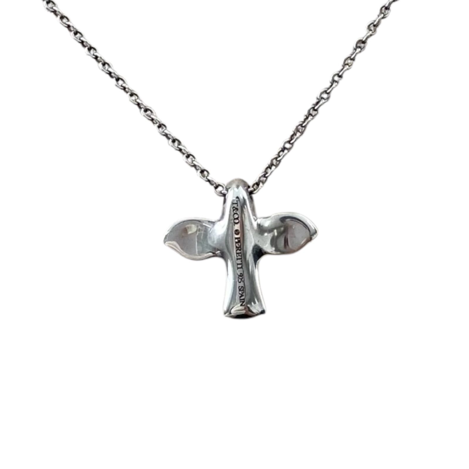 レディース TIFFANY&Co. ティファニー バードクロスネックレス エルサ 