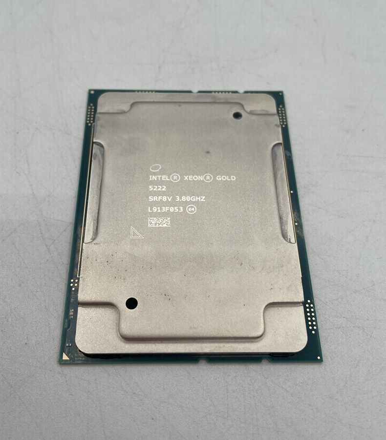 【中古品】XEON GOLD 5222 Intel CPU SRF8V 3.80GHz LGA3647 サーバーCPU 動作保証