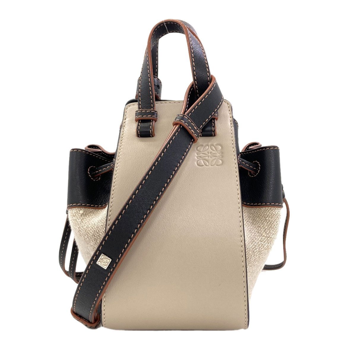 LOEWE ロエベ ハンモック ミニ 2WAY ハンドバッグ カーフ レディース