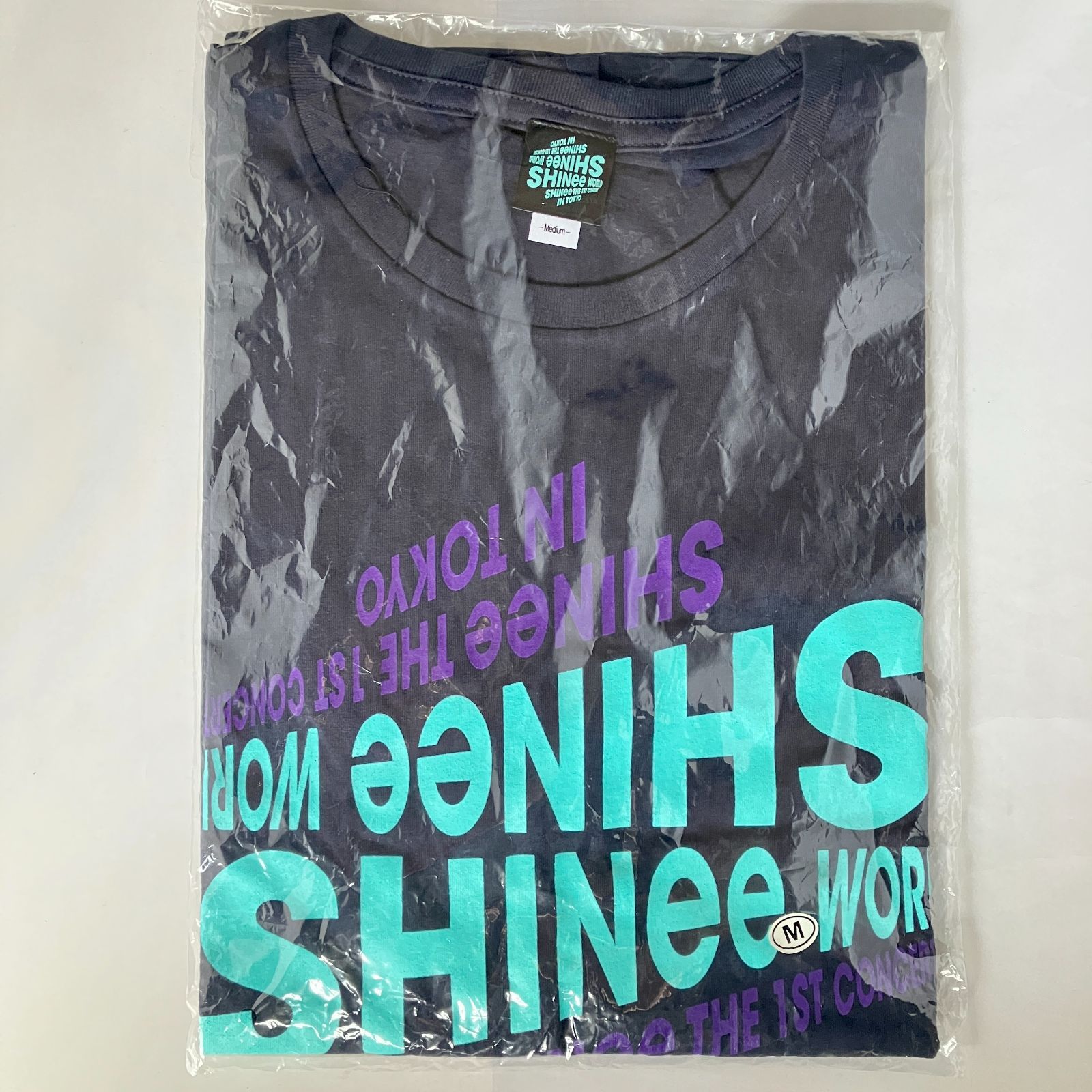 SHINee Tシャツ ブラック Mサイズ SHINee THE 1st CONCERT in TOKYO