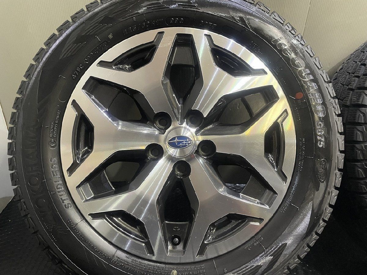 YK G075 225/60R17】スタッドレス【SUBARU スバル SKフォレスター 純正 