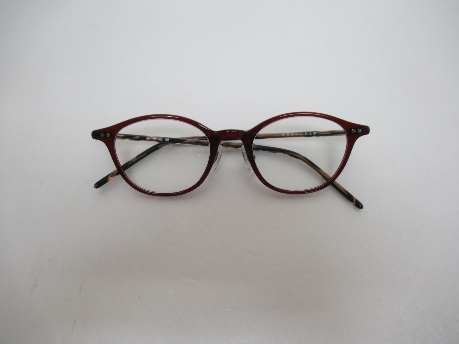 金子眼鏡　KANEKO OPTICAL　KC-65　メガネ　眼鏡　レディース　ユニセックス　セルロイド　日本製　度入り　中古　used　人気　定番　激安　即購入OK　K505