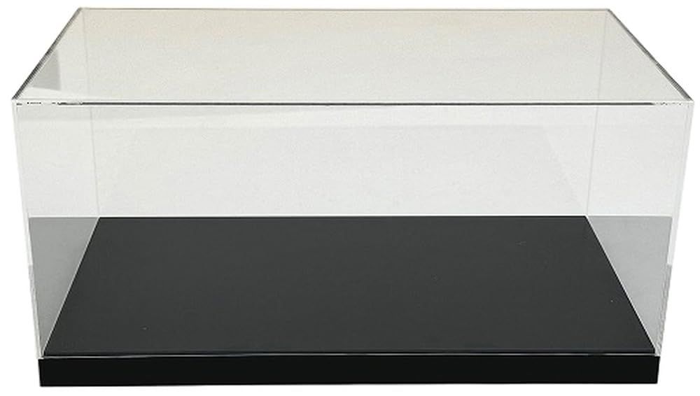 京商オリジナル NEW 1/18 ケース & ベースセット (ブラック) 7313SET