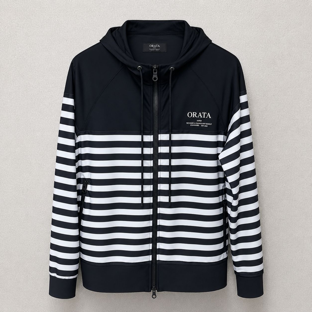 清木場俊介　ORATA パーカー ORATA（オラータ） RUSH ZIP HOODIE / ラッシュガードジップパーカー