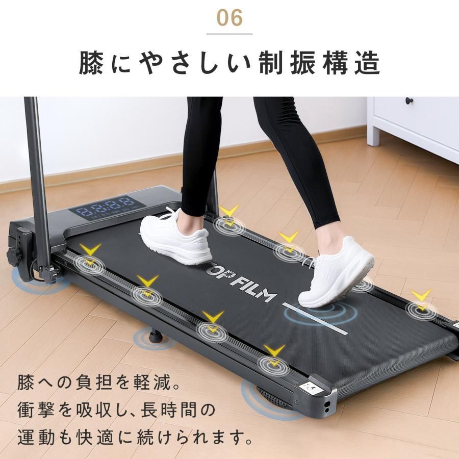 2887 ルームランナー ランニングマシーン 静音 家庭用 電動 自走式