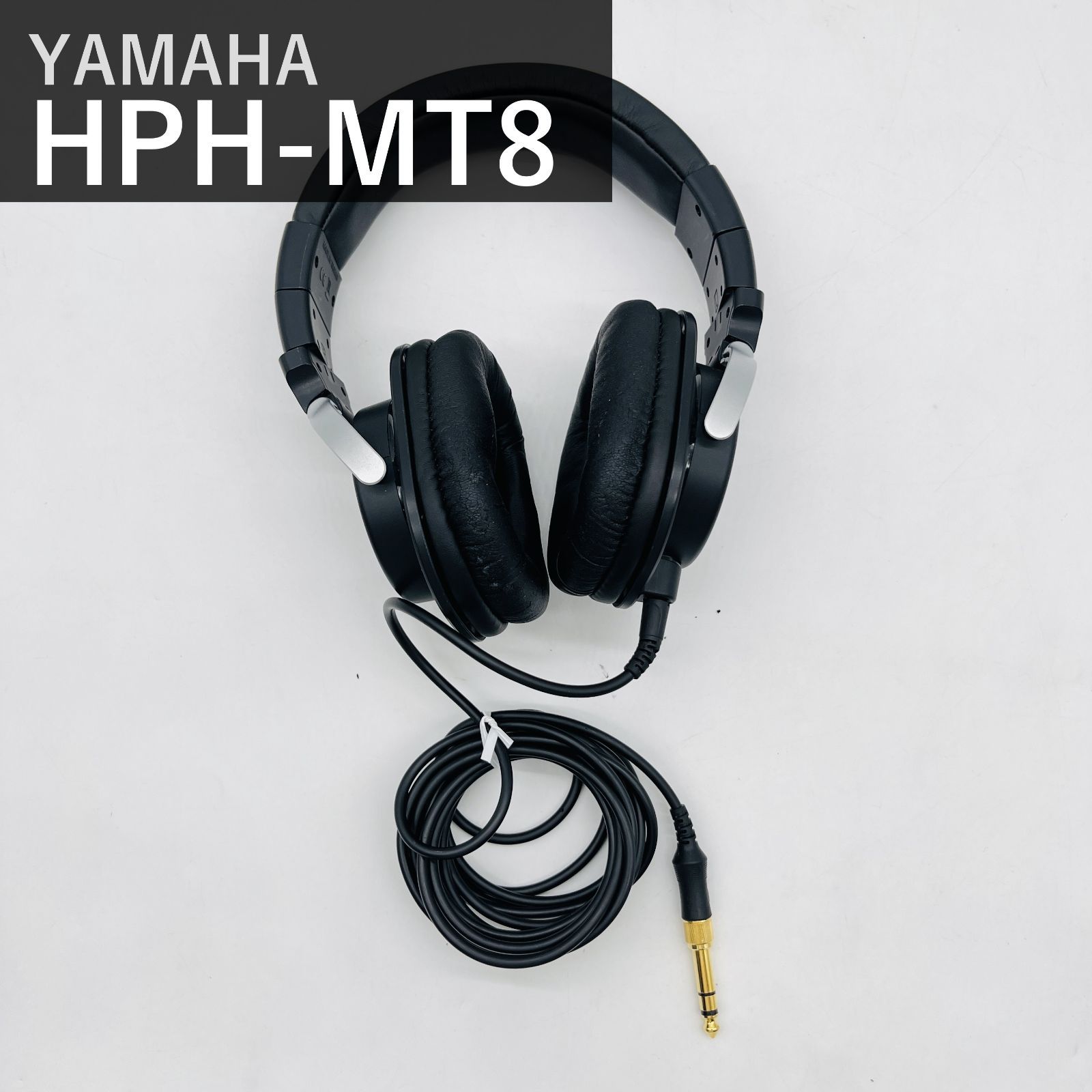 ヤマハ YAMAHA スタジオモニターヘッドホン HPH-MT8 ブラック 黒 密閉型 オーバーイヤー 有線 45mmドライバー CCAWボイスコイル 高解像度 スタジオレコーディング ミキシング 国内正規品