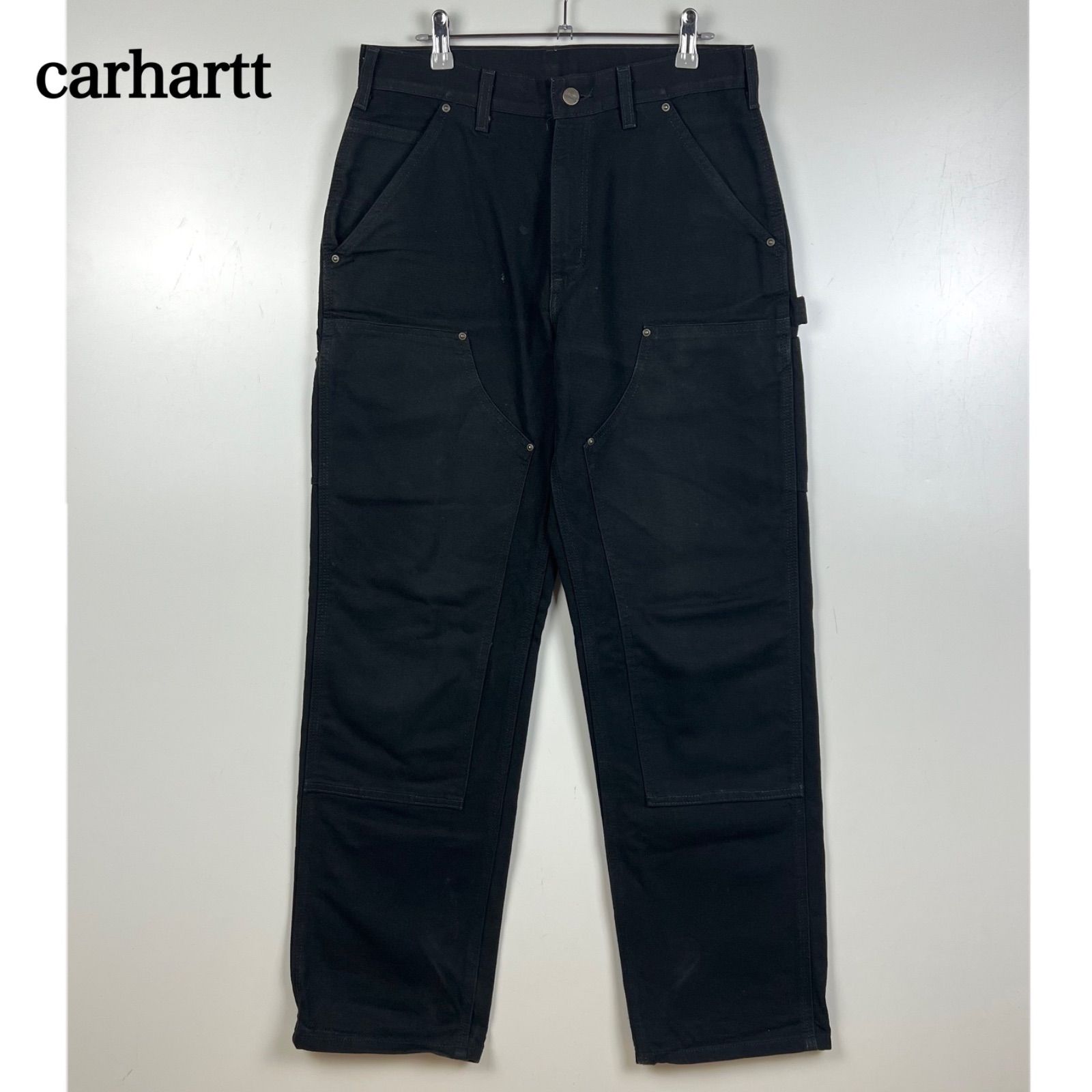 carhartt 2012 MEXICO duck double knee work pants w30 B136BK