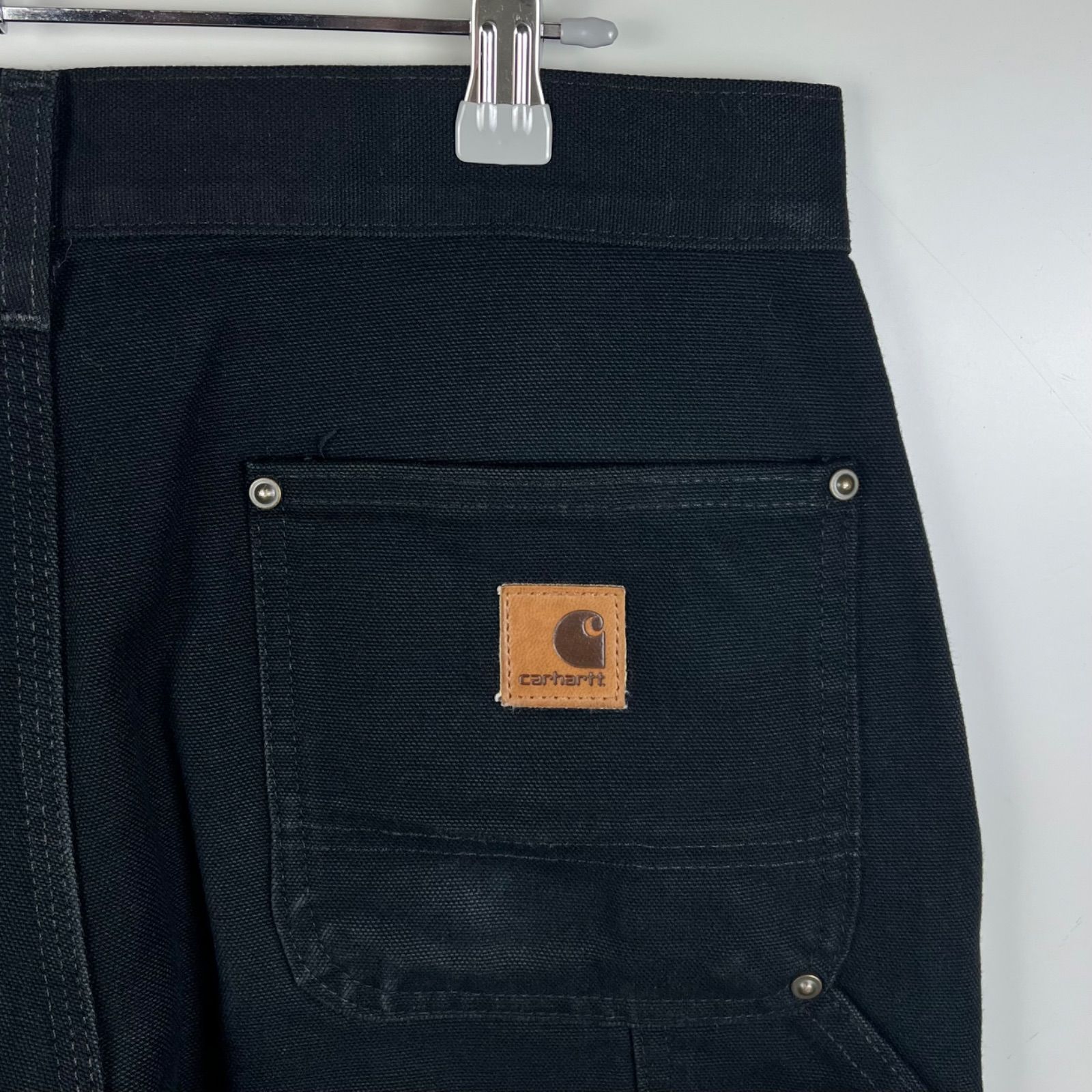 carhartt 2012 MEXICO duck double knee work pants w30 B136BK 
