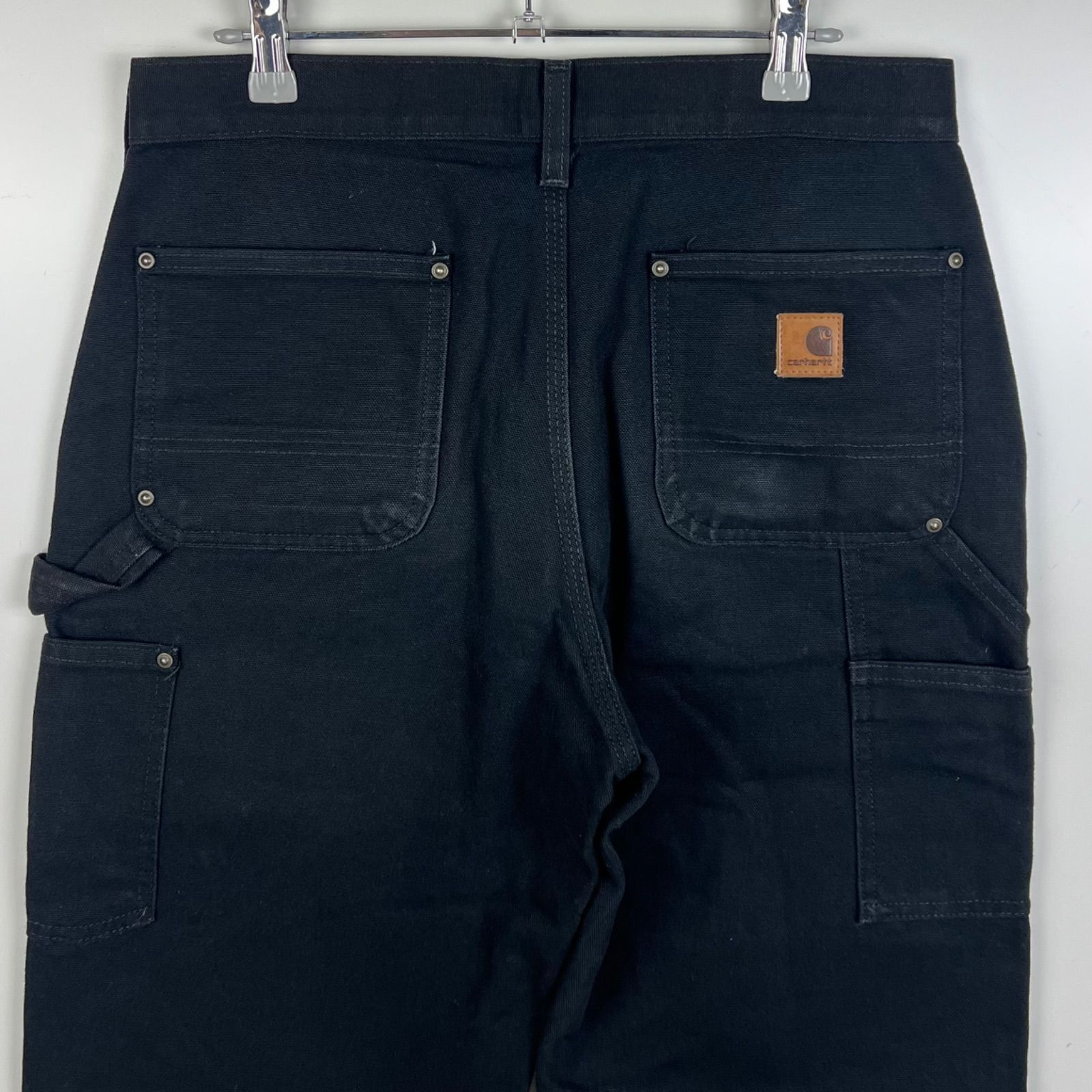 carhartt 2012 MEXICO duck double knee work pants w30 B136BK