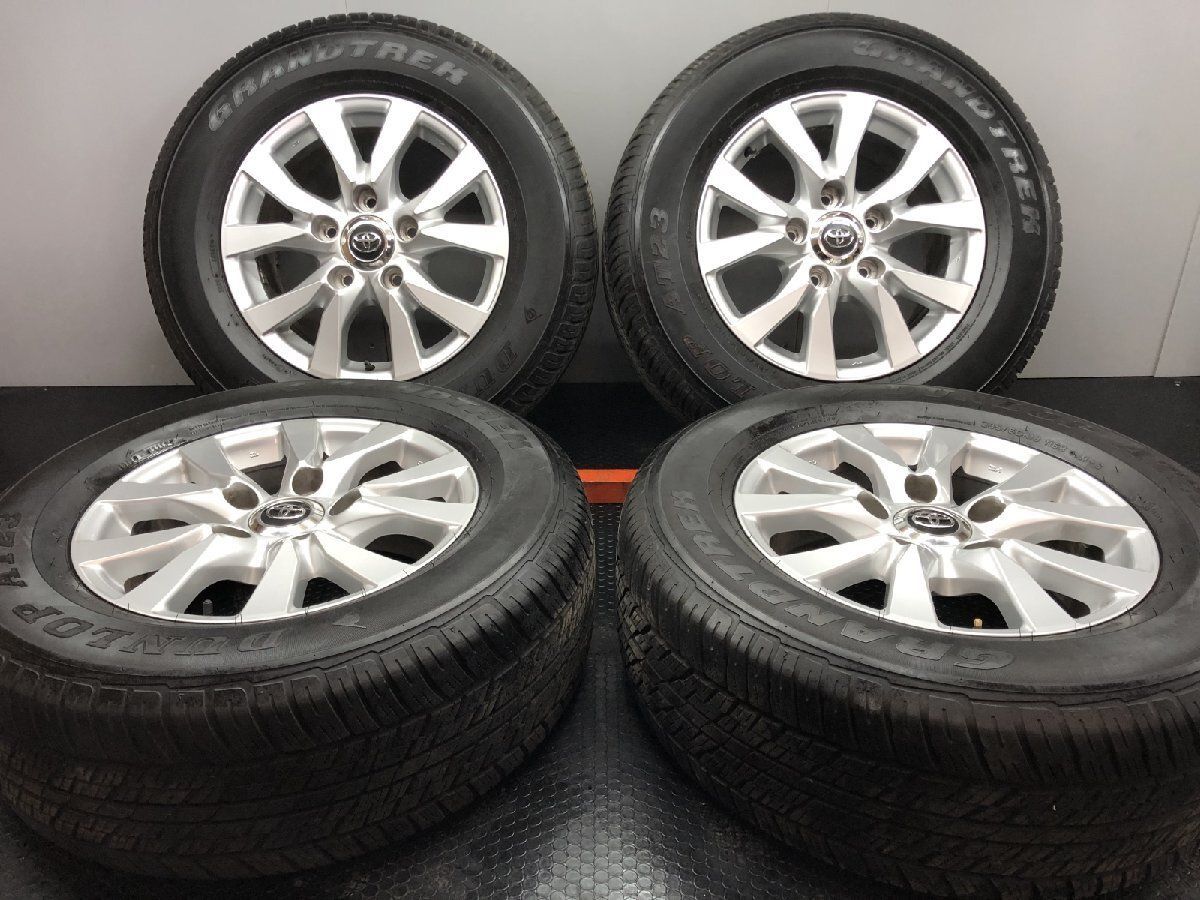 DUNLOP GRANDTREK AT23 285/60R18】夏タイヤ【TOYOTA ランクル200 後期 