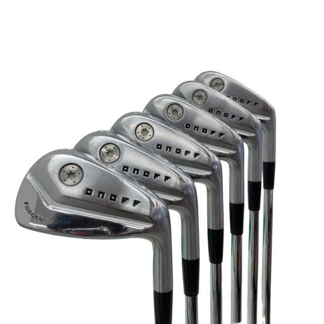 【中古】 ダイワ(グローブライド) ONOFF FORGED(2022) KURO 7S アイアンセット IR NS PRO MODUS3 TOUR115 (フレックスS) メンズ 男性用 右利き 右用 Cランク ゴルフクラブ