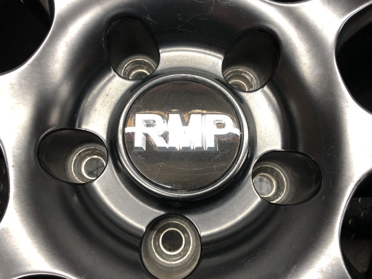 MiD RMP 820F マルカサービス 18インチ 4本 8J5HPCD114.3+42 ブラック 