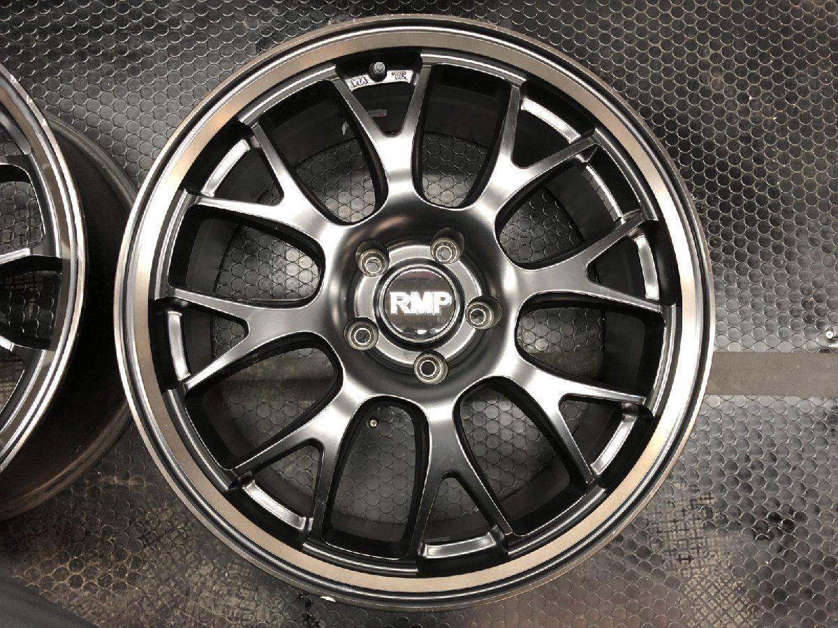 MiD RMP 820F マルカサービス 18インチ 4本 8J5HPCD114.3+42 ブラック 