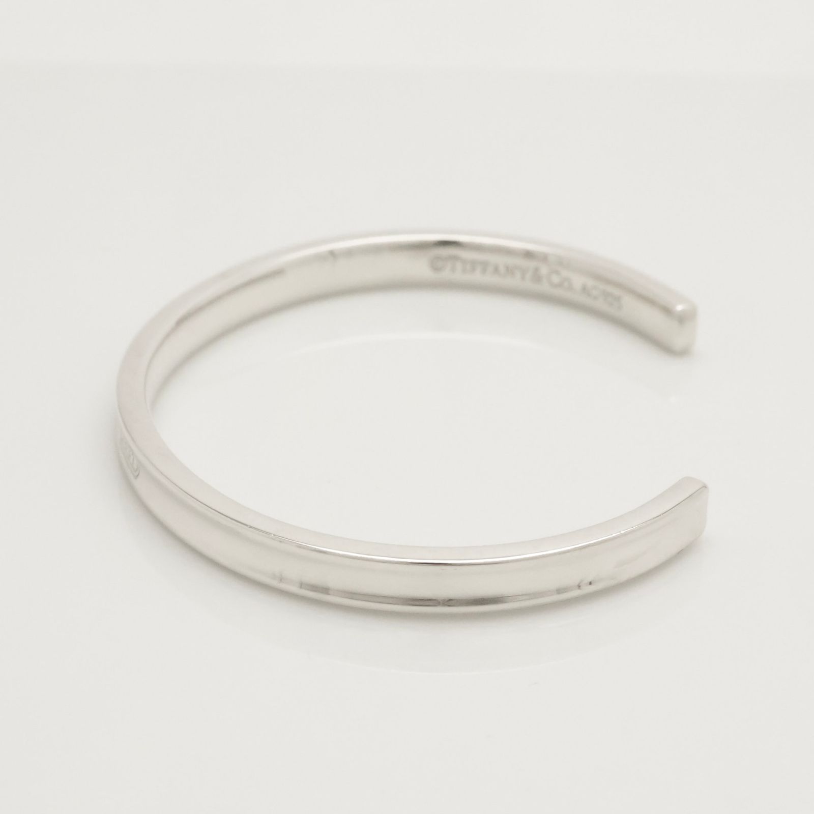 美品】ティファニー TIFFANY&Co. 1837 ナロー カフ バングル