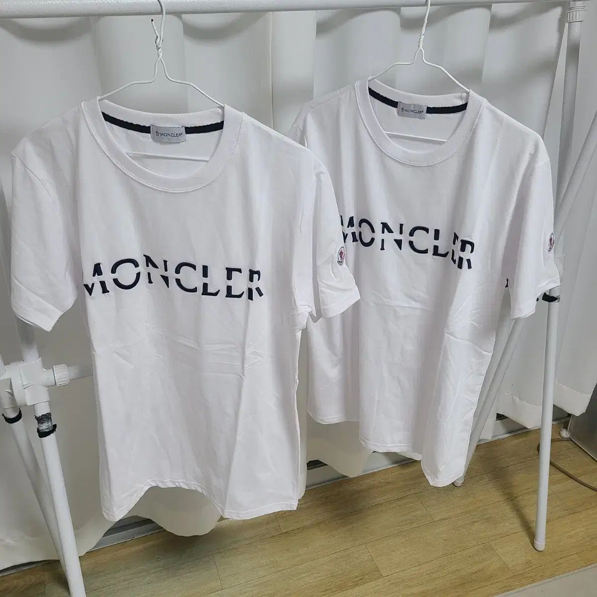 MONCLER モンクレール 半袖 ロゴ Tシャツ XL 男女兼用 新品 - メルカリ
