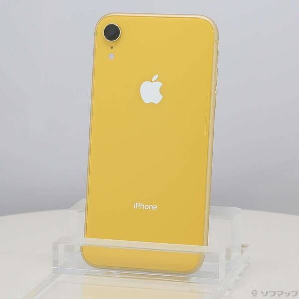 スマートフォン・携帯電話 iPhone XR Yellow64GB SoftBank