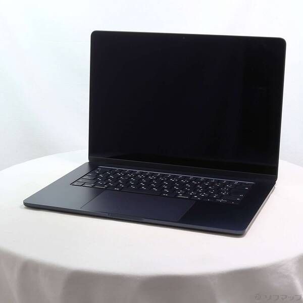 ソフマップ 〔中古品〕 MacBook Air 15.3-inch Late-2024 MC9G4J／A Apple M3 8コアCPU_10コアGPU 16GB SSD256GB ミッドナイト 〔26.3 Tahoe〕【262】