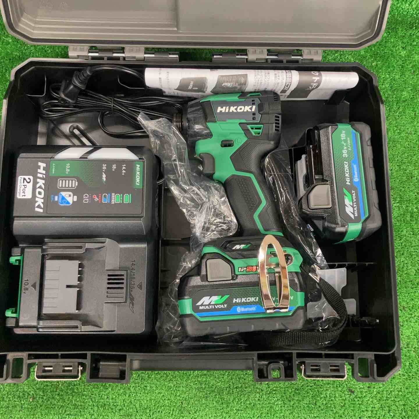 ★ハイコーキ(HIKOKI ※旧:日立工機) コードレスインパクトドライバ アグレッシブグリーン WH36DD(2XHLSZ)【川崎店】