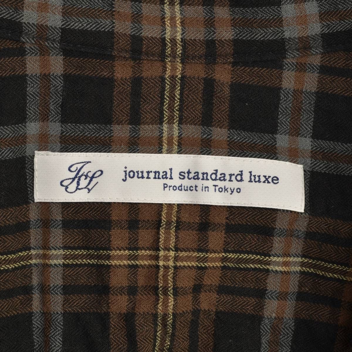 JOURNALSTANDARDLUXE】25AW 25050440037040 シャーリングチェック Big 