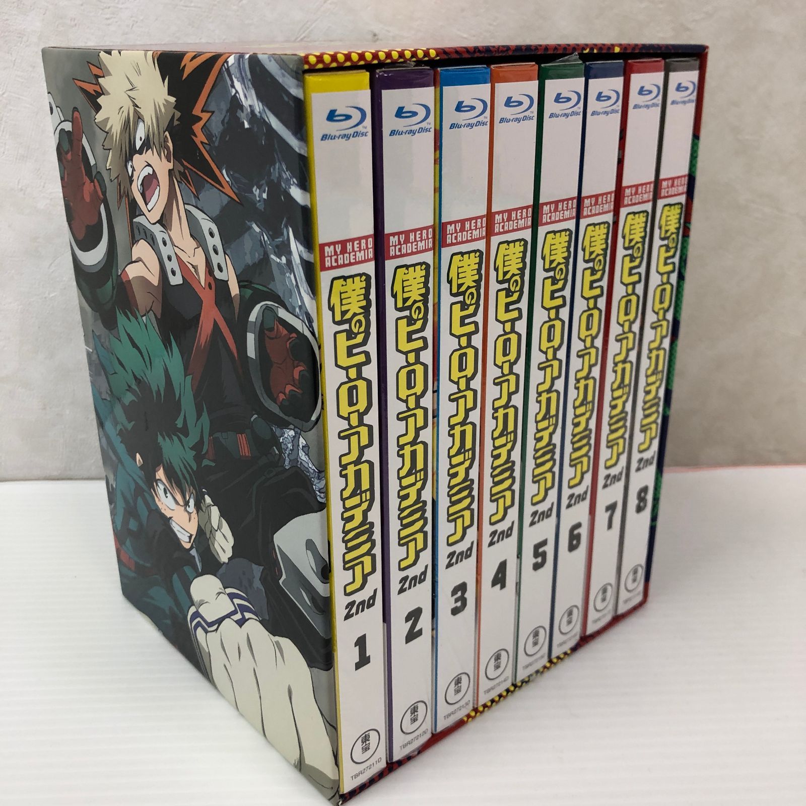 △僕のヒーローアカデミア 2nd 初回生産限定版 全8巻セット Blu-ray 