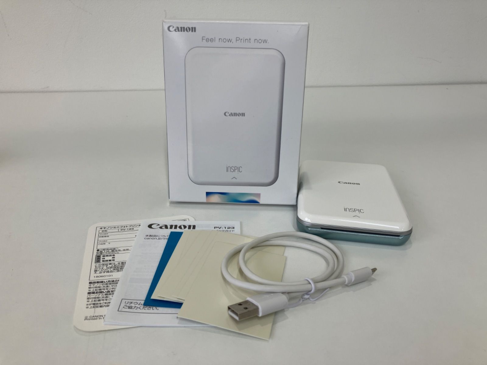 Canon iNSPiC PV-123 ミニフォトプリンター 中古 - メルカリ