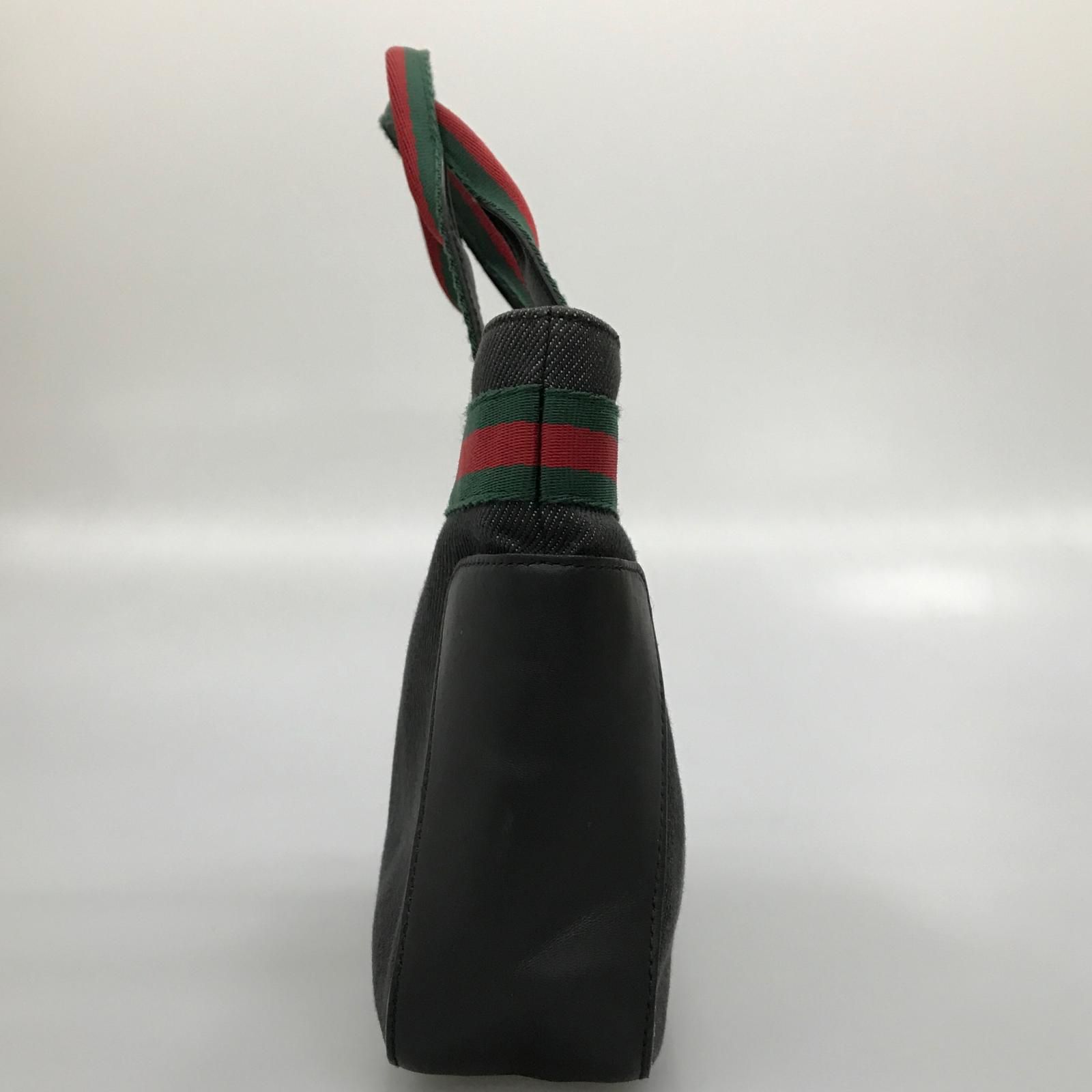 GUCCI グッチ バッグ トートバッグ GG 皮部分にキズあり ☆ 73984