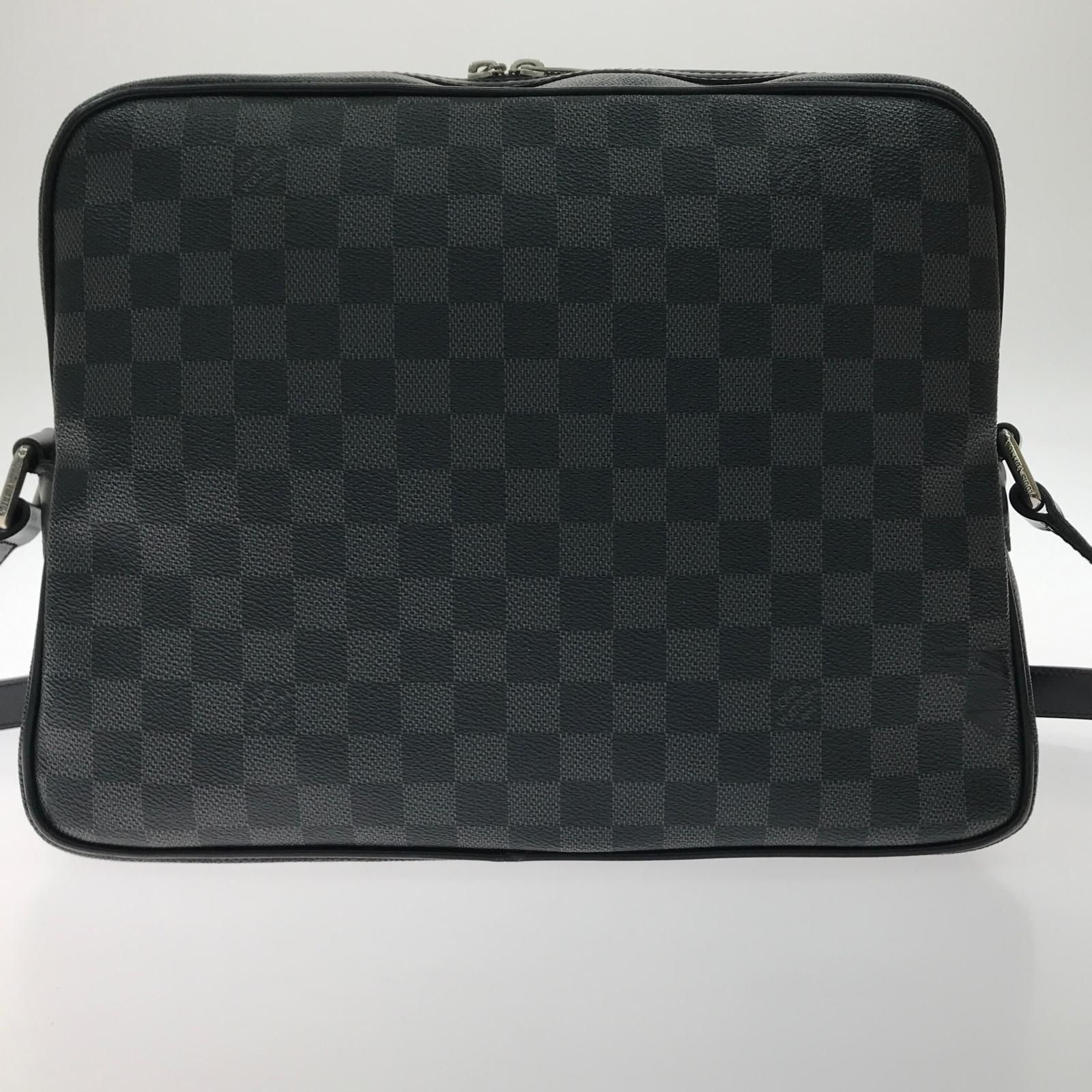 Louis Vuitton ダミエパターン ブラックバッグ LOUIS VUITTON ルイヴィトン バッグ ショルダーバッグ ダミエ ダミエ