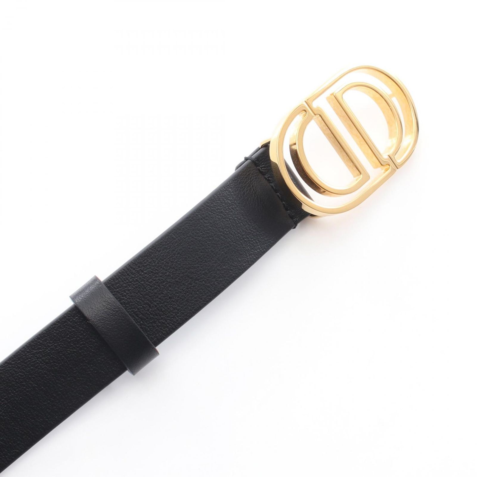 Dior ディオール 30 MONTAIGNE モンテーニュ ゴールド金具 ベルト 