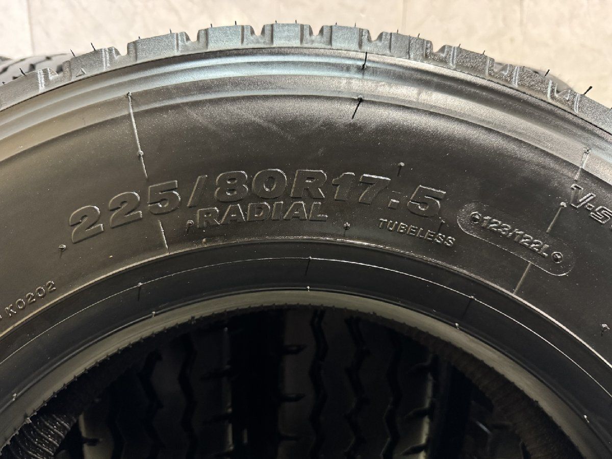 新車外し】札幌発 引取OK BS G588 225/80R17.5 123/122L 17.5インチ 