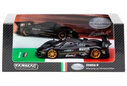 【中古】ミニカー 1/64 Pagani Zonda R Nurburgring Lap Time Record Edition [T64G-TL015-NUR]