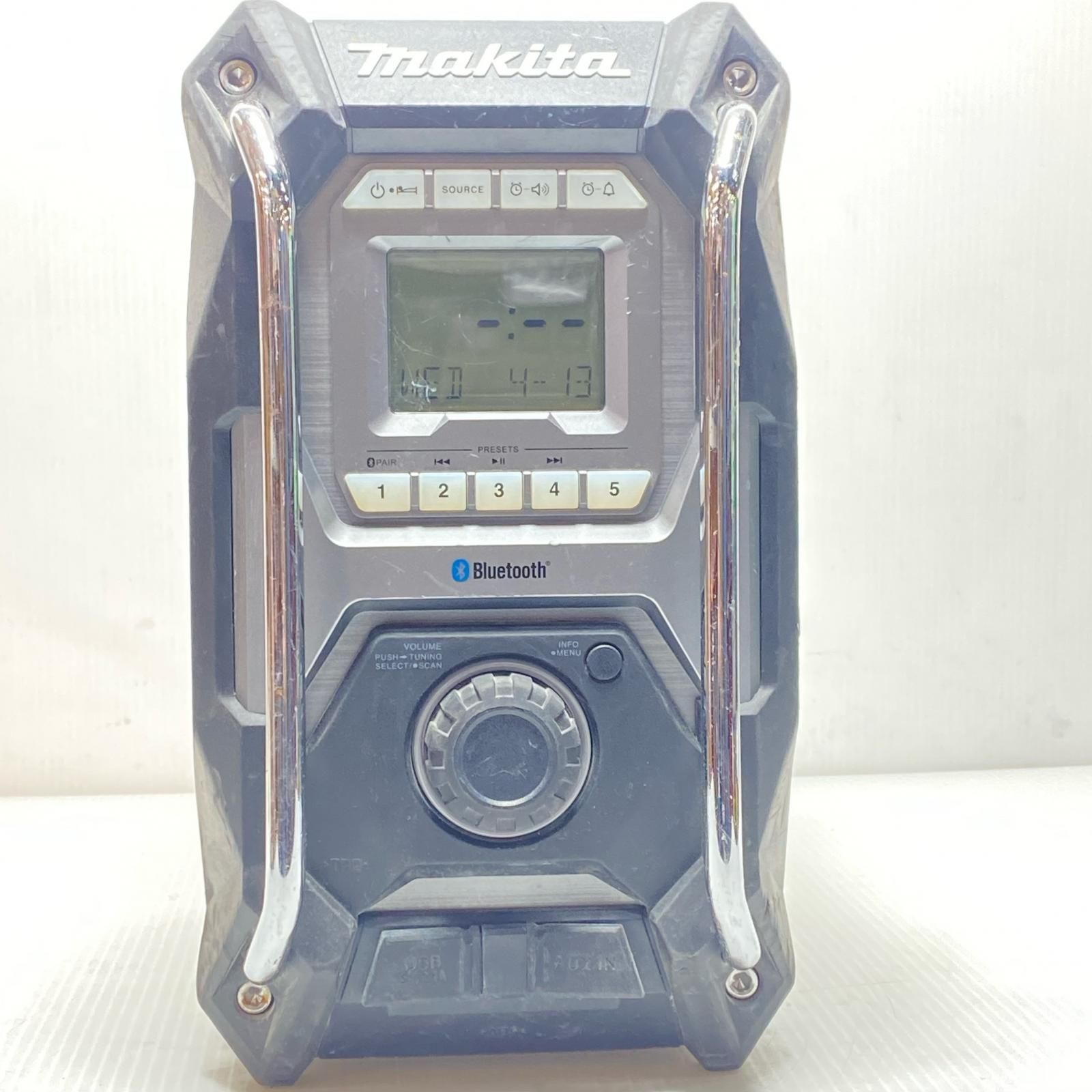 MAKITA マキタ バッテリー式ラジオ MR002G ブラック