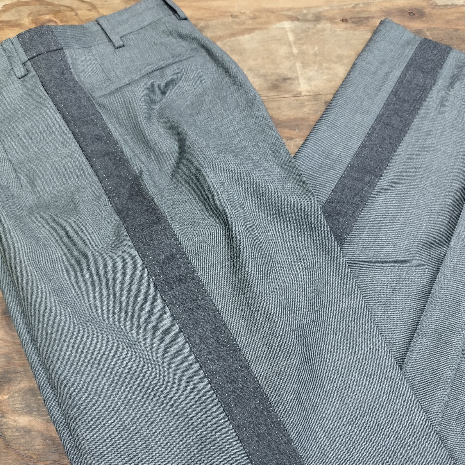 Brioni ブリオーニ イタリア製 ウールスラックス タキシード 