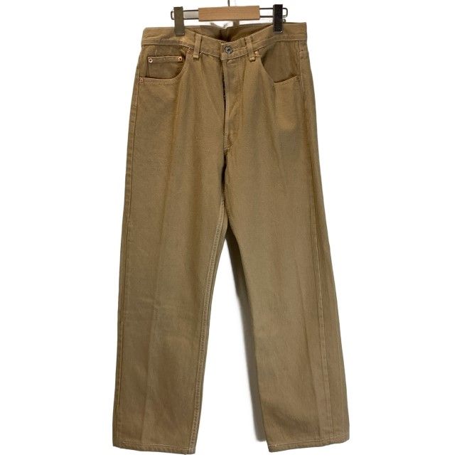 【】 Levi's デニムパンツ 90s vintage 90年代 OLD 501XX 刻印555 バレンシア工場 Gパン ジーンズ カラーデニム USA製 アメカジ 古着 /1051