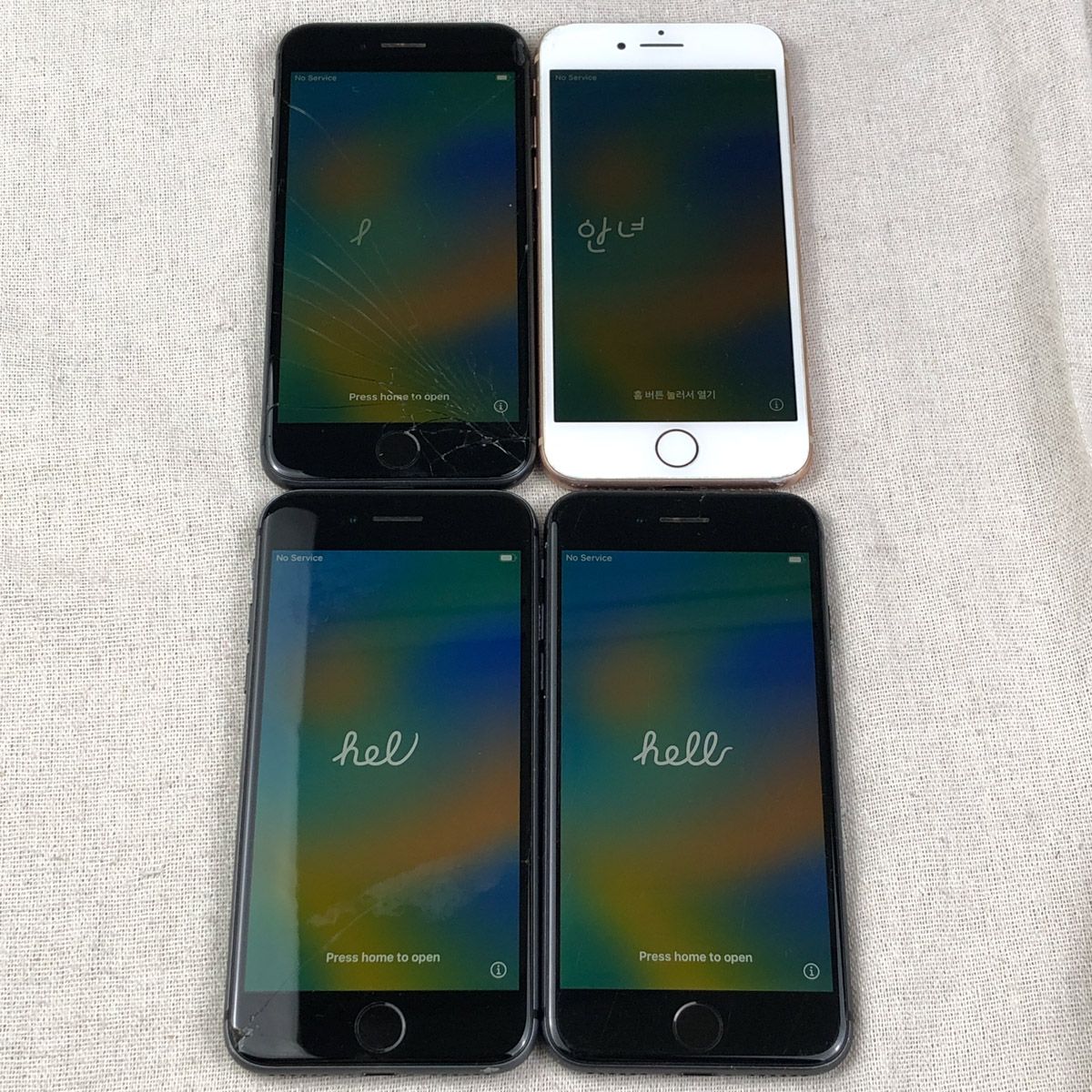 iPhone8 iPhone6 セット　ジャンク ◇ジャンク品◇【4点セット・SIMロック解除済】Apple iPhone 8 （A1906