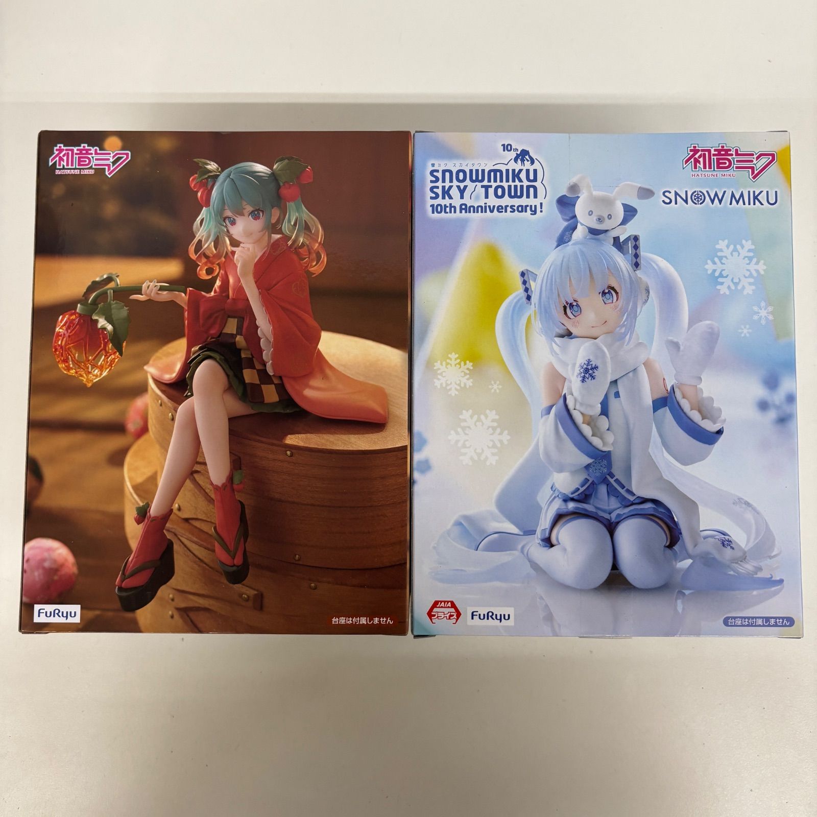 未開封 初音ミク ぬーどるストッパーフィギュア 2個セット LF5376 f107