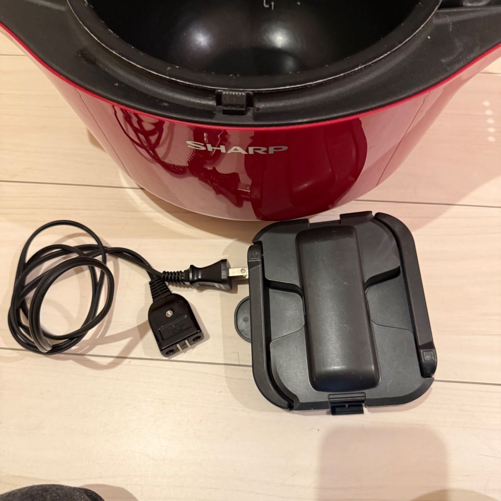 値下げ可能！】SHARP シャープ ヘルシオ ホットクック KN-HW24E-R 赤 