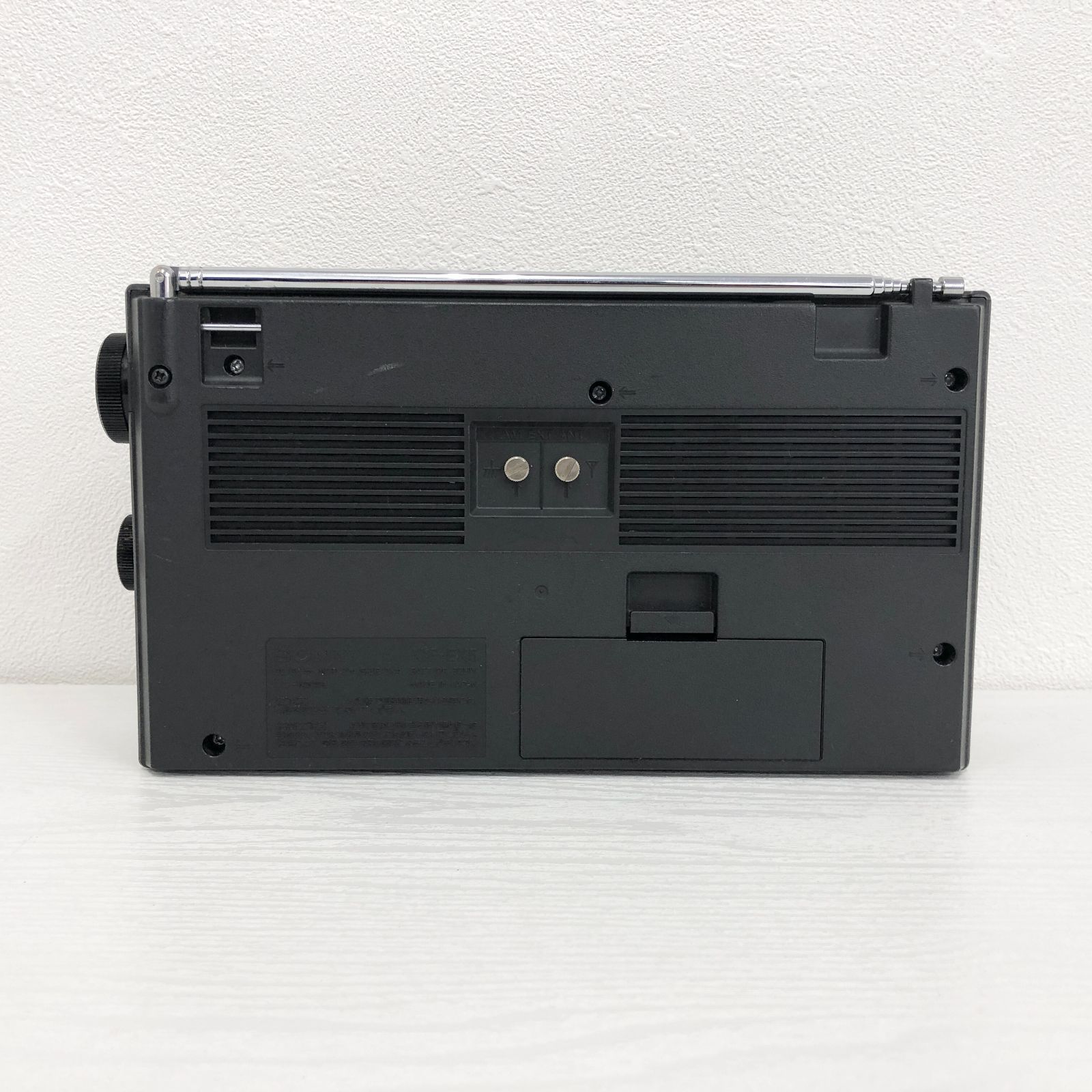 ジャンク sony ソニー ラジオ ICF-EX5 昭和レトロ 日本製 MADE IN