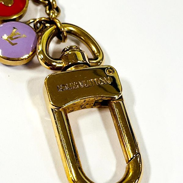 LOUIS VUITTON/ルイヴィトン ポルトクレ シェンヌパスティーユ M65380 ゴールド キーホルダー バッグ チャーム マルチカラー LOUIS VUITTON/ルイヴィトン ポルトクレ シェンヌパスティーユ M65380 ゴールド キーホルダー バッグ チャーム マルチカラー