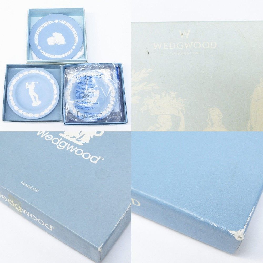 ウェッジウッド ジャスパー　2011 イヤープレート　うさぎ ウェッジウッド WEDGWOOD ジャスパー 2011 イヤープレート ラビット