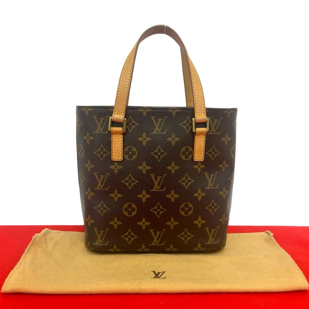 極 美品 袋付き LOUIS VUITTON ルイヴィトン ヴァヴァン PM モノグラム 