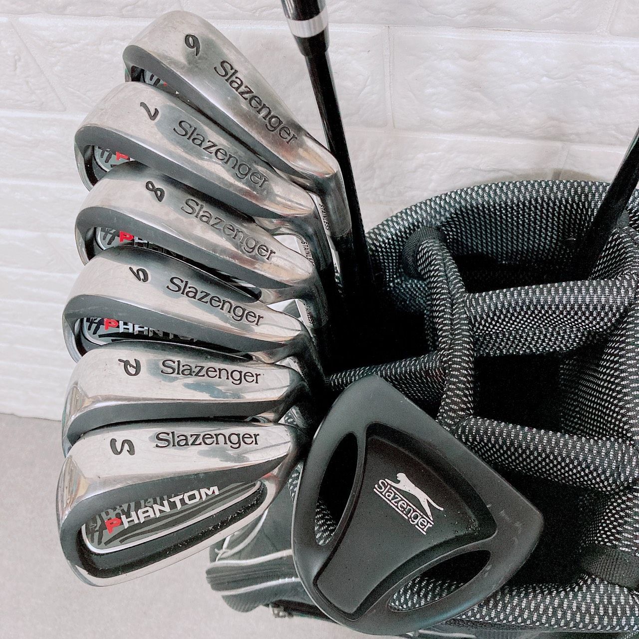 ゴルフクラブ メンズ セット Slazenger PHANTOM 11本 初心者 キャディ 