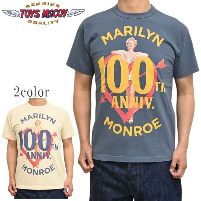 トイズマッコイ TOYS McCOY TMC2621 半袖Tシャツ マリリンモンロー
