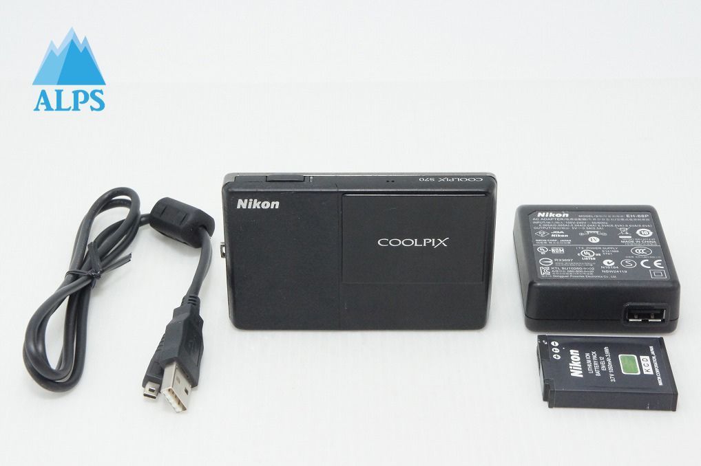 Nikon ニコン COOLPIX S70 コンパクトデジタルカメラ マットブラック