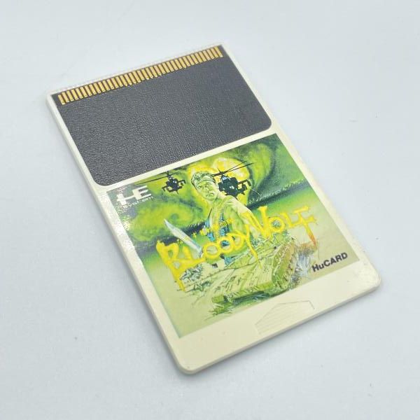 【中古】PCHu）データイースト/ならず者戦闘部隊 ブラッディウルフ/PCエンジン Huカード[6]